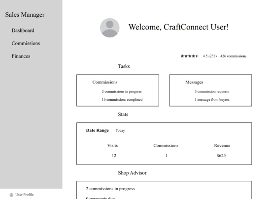 salesmanager screenshot