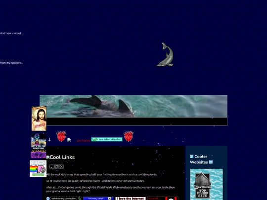 links screenshot