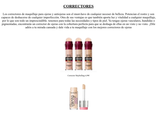 PRACTICA FINAL/Correctores screenshot