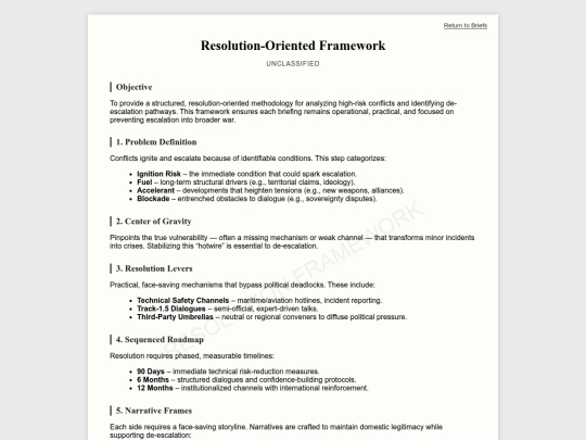 framework screenshot