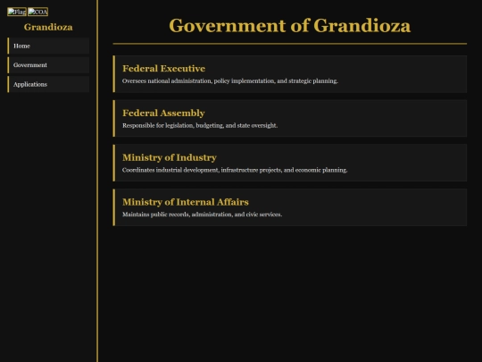 government screenshot