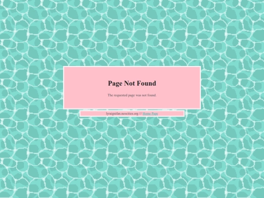 not_found screenshot