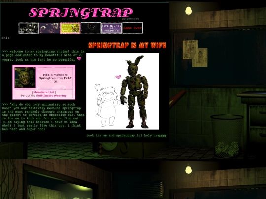 springtrapshrine screenshot