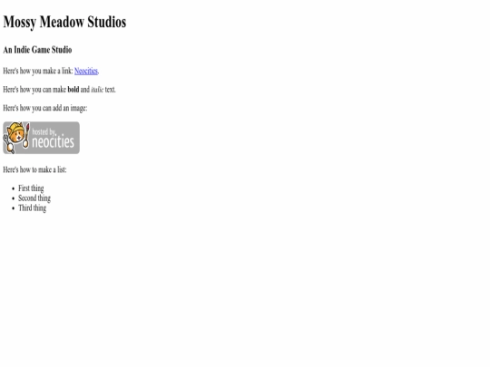 index screenshot