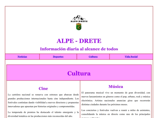 Periodico/Cultura screenshot