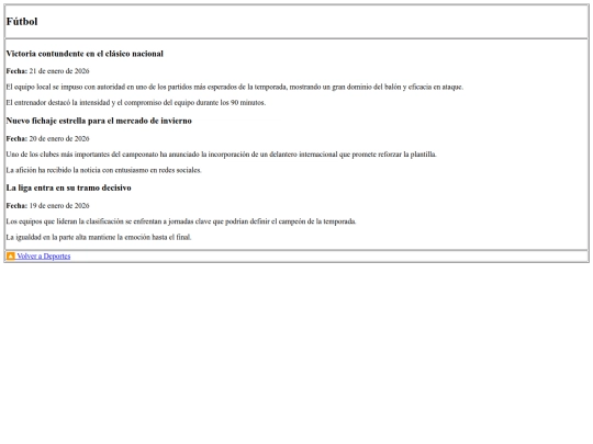 Periodico/Deportes/Futbol screenshot