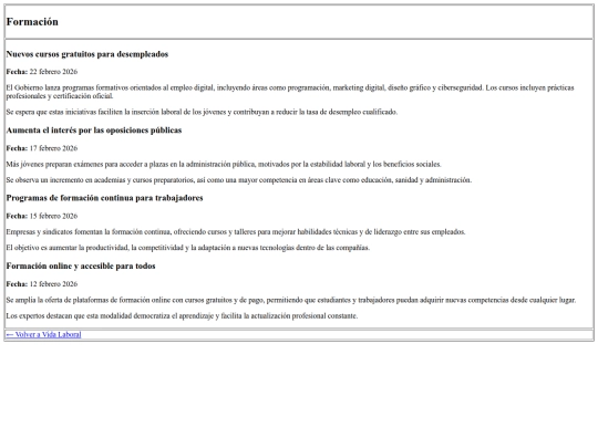 Periodico/Vida Social/Formacion screenshot