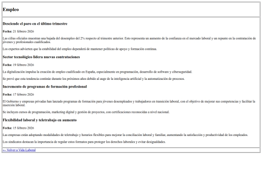 Periodico/Vida Social/empleo screenshot