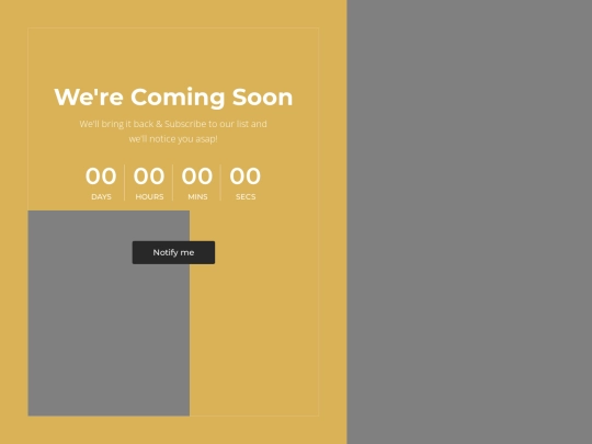 comming-soon screenshot