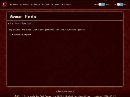 notes/mods screenshot