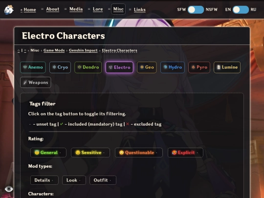notes/mods/genshin/electro screenshot