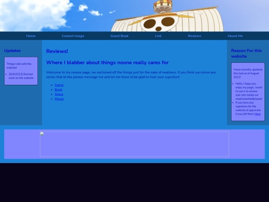 Reviews screenshot