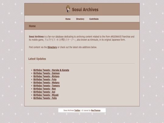 index screenshot