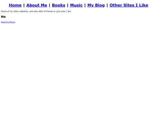 links screenshot