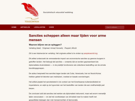 artikelen/klad-sancties-scheppen-alleen-lijden screenshot