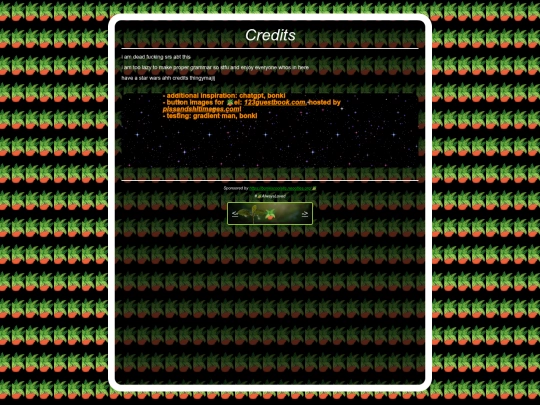 credits screenshot