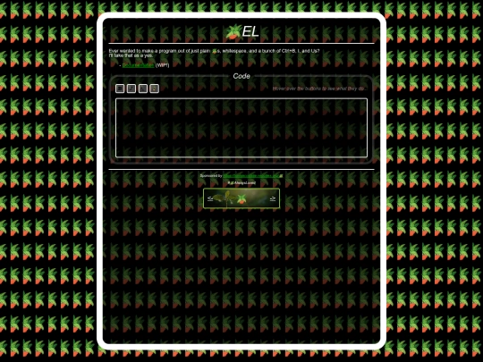 esolang screenshot