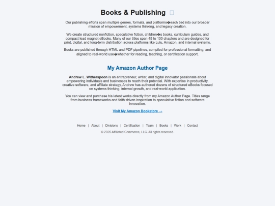 books screenshot