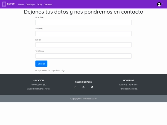 dh/contacto screenshot