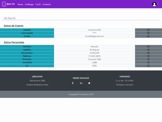 dh/perfil screenshot