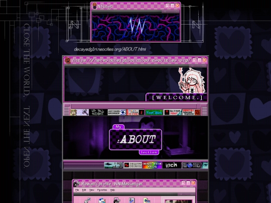 ABOUT screenshot