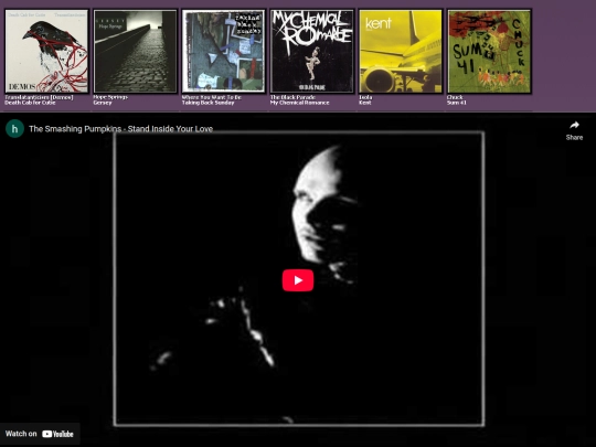 TUNES screenshot