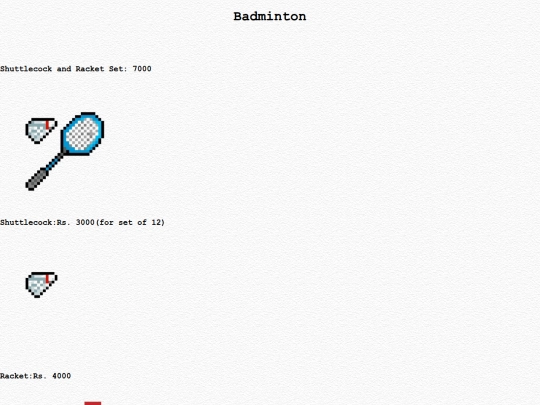 index screenshot
