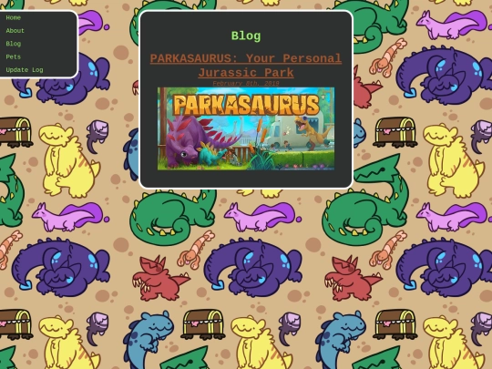 blog screenshot