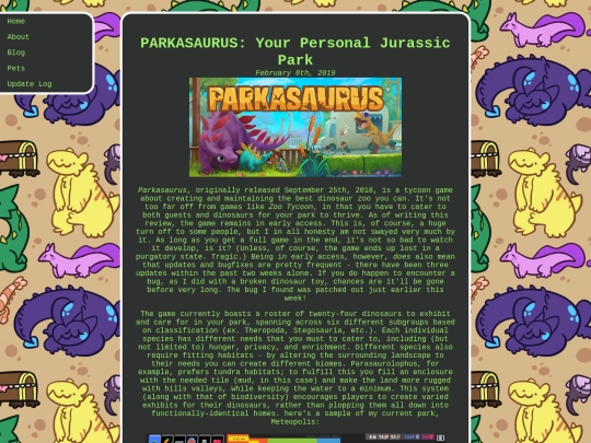 parkasaurus screenshot