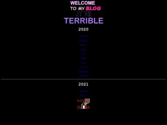 blogs/archive screenshot
