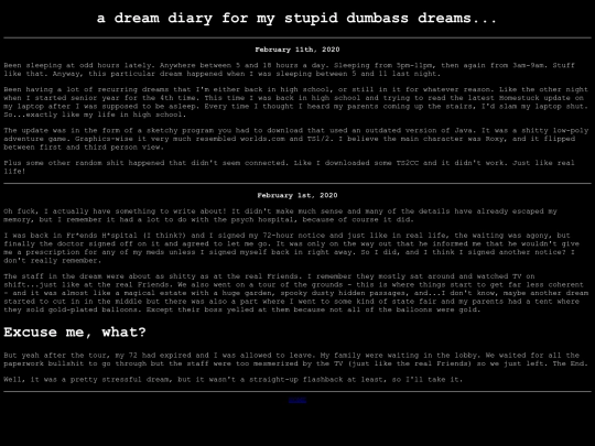 dreams screenshot