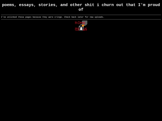 writings screenshot