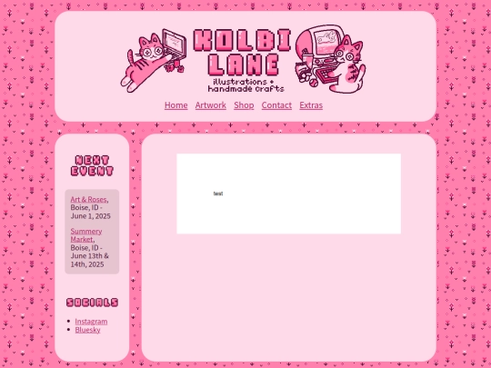 blog screenshot