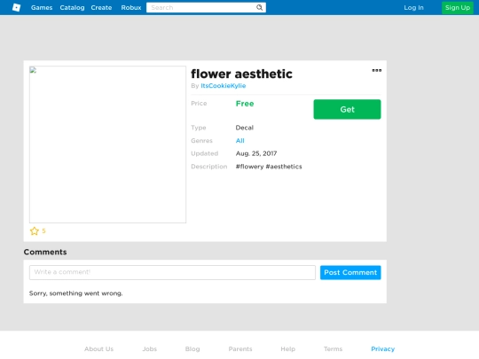 flower-aesthetic screenshot