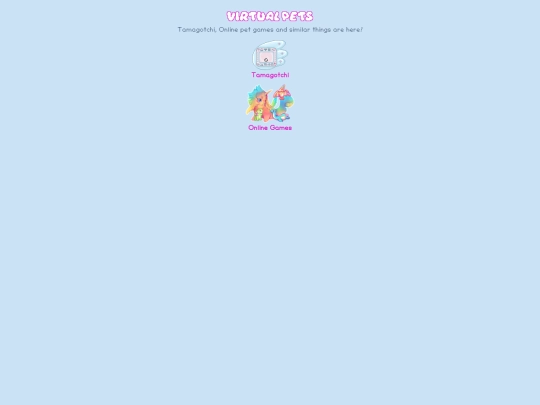 pages/vpets screenshot