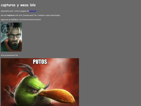 pajinadecapturasalabergawe screenshot