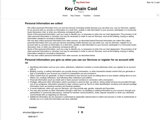 Privacy-Policy screenshot