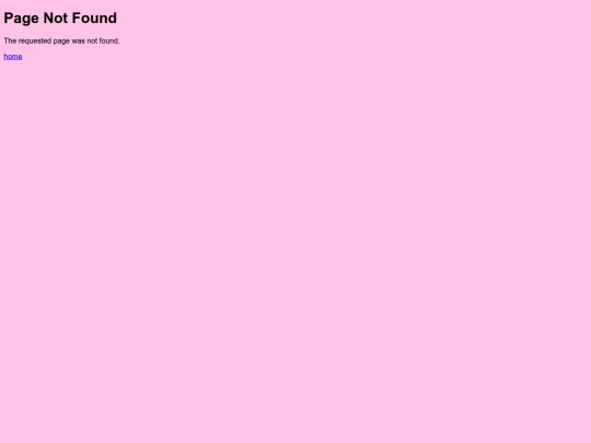 not_found screenshot