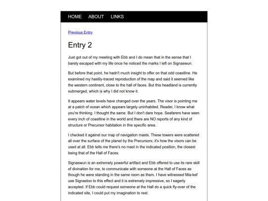 posts/journal2 screenshot