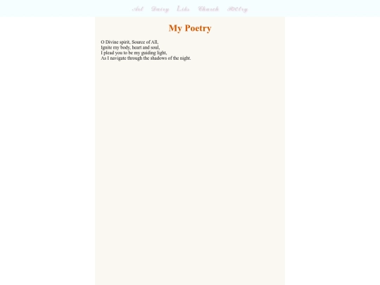 poetry screenshot
