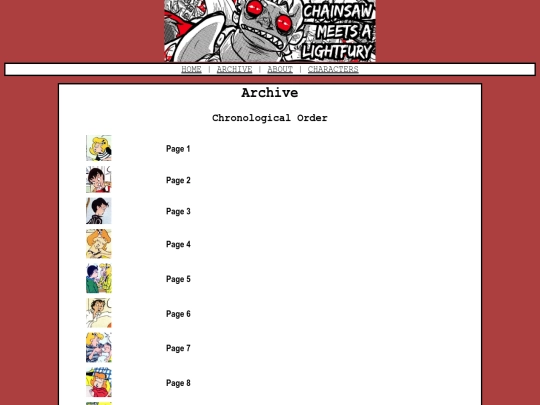 CMAL/archive screenshot