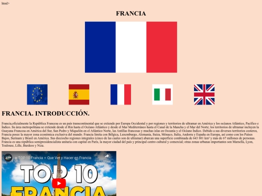 francia screenshot