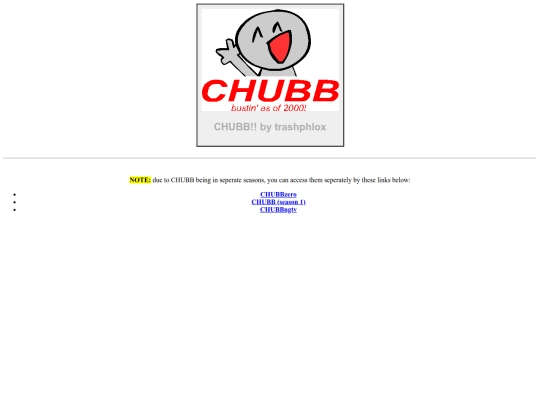 CHUBB screenshot