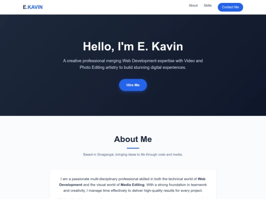 portfolio screenshot