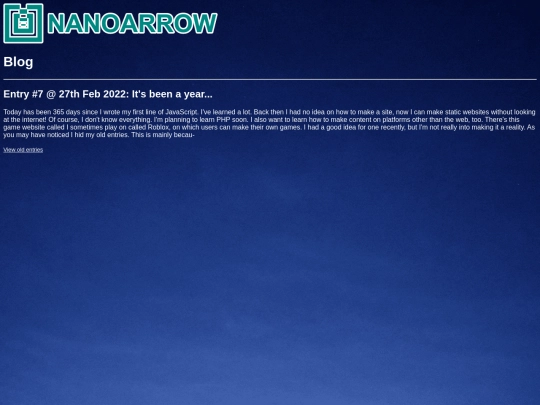 pages/blog screenshot