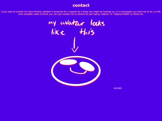 contact screenshot