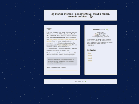 index screenshot