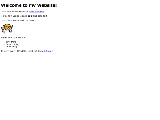 index screenshot