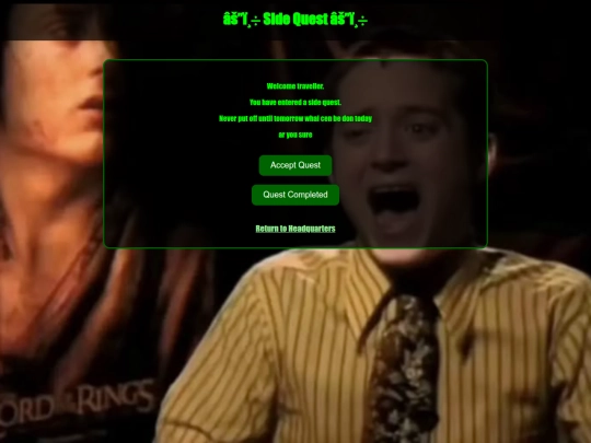 AcceptQuest screenshot