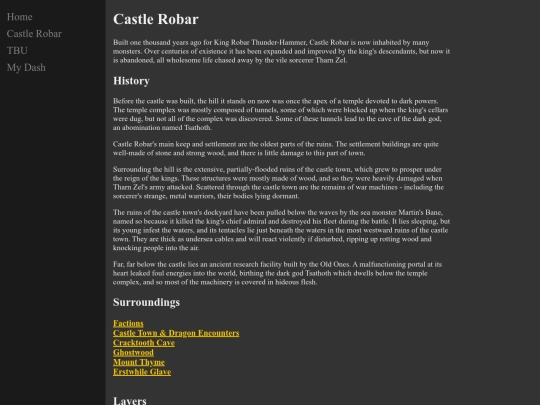 castlerobar screenshot